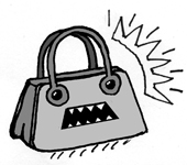 Envy angry handbag
