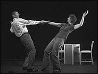 Pricked actor portrait