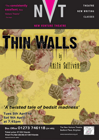 Thin Walls yellow wallpaper poster